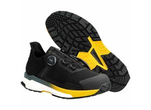 5715411113236 - Safety Halbschuh footwear customized F1680-704 Gr 0839 black sunflower yellow - Mascot