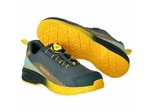 5715411116572 - Safety Halbschuh footwear customized F1601-909 Gr 0837 forest green sunflower yellow - Mascot