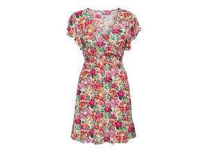 5715414083697 - JDY Wickelkleid Star Macy Life Tapioca Pink Multi Flower GeblmtFloral Pink - Gr M