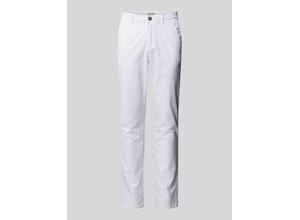 5715414382868 - Slim Fit Chino mit Eingrifftaschenin Modell MARCO BOWIE weiß