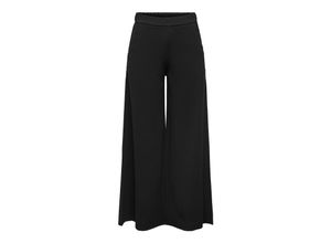 5715414672532 - JDY Stoffhose JDYTANJA LIFE WIDE FLOWY PANT JRS NOOS Black Unifarben Schwarz - Gr S x 30