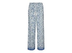 5715414786130 - VERO MODA Stoffhose Milan Dazzling Blue Mira GeblmtFloral Blau - Gr XS