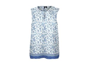 5715414786192 - VERO MODA V-Shirt Milan Dazzling Blue Mira GeblmtFloral Blau - Gr S