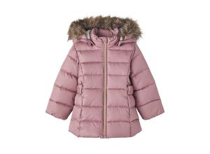 5715414851975 - - Steppjacke NMFMERETHE mit Kunstfellbesatz in wistf Gr92