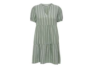 5715414961094 - ONLY Minikleid Nora Desert Sage Ocean stripe Gestreift Grün - Gr S