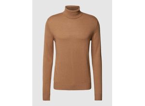 5715416105182 - Rollkragenpullover mit Label-Detail Modell EMIL