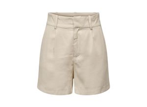 5715416409396 - JDY Shorts JDYSOLDE HW SHORTS PNT Sandshell Unifarben Beige - Gr S