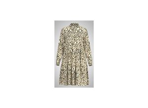 5715416597703 - JDY Hemdkleid Piper Whitecap Gray   Camel Leo Animalprint Beige - Gr 36