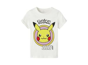 5715416651023 - - T-Shirt NKFJUNNA POKEMON in white alyssum Gr122 128