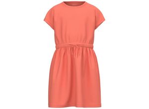 5715417141110 - - Kurzarmkleid NKFMIE MIDI in coral Gr92