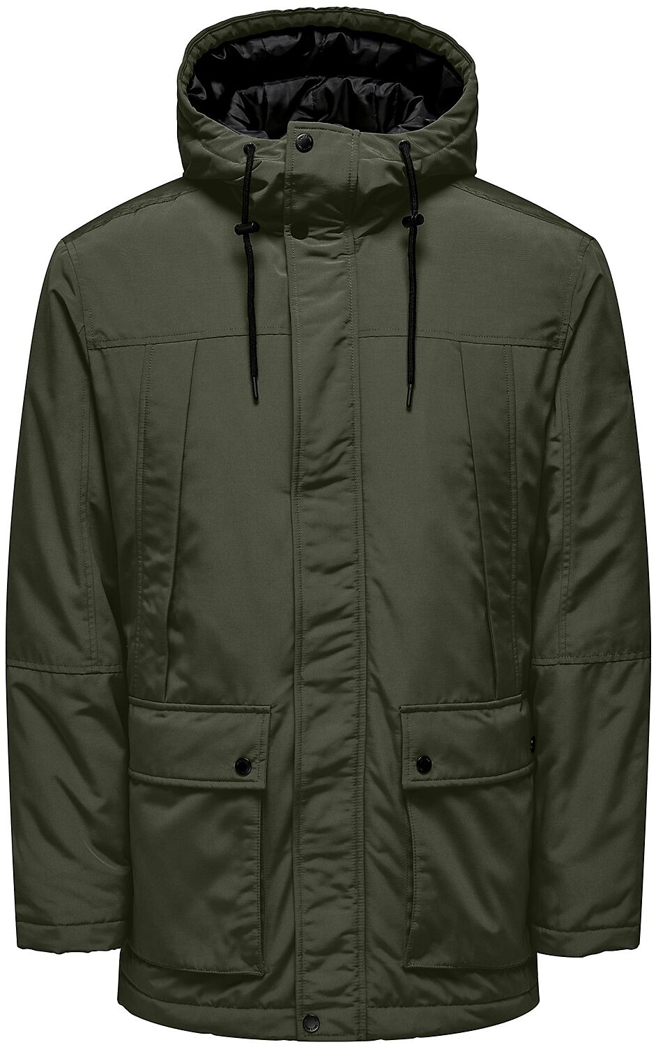 5715417303181 - ONSJAYDEN PARKA OTW VD Mantel oliv in S