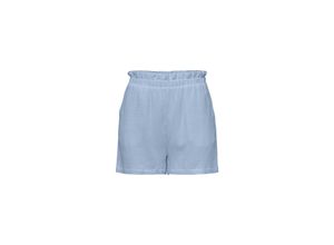 5715418990670 - JDY Paperbag Shorts Theis Cashmere Blue Unifarben Blau - Gr XS