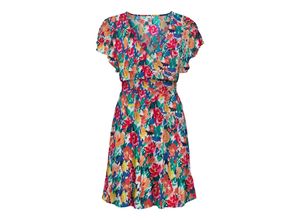 5715419092106 - JDY Wickelkleid Star Macy Life Tapioca Multi Flower GeblmtFloral Bunt - Gr XL