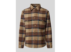 5715419375414 - Relaxed Fit Overshirt mit Tartan-Karo