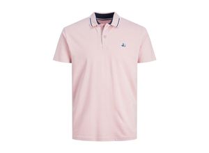 5715420165684 - Jack & Jones Poloshirt LOGAN Polo Kurzarmshirt mit Kontraststreifen und Logo-Details