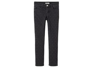 5715420401386 - - Jeans NKFSALLI DOTS SLIM FIT in black denim Gr128