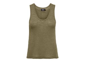 5715420507354 - ONLY Tank Top Sunshine Martini Olive Unifarben Grün - Gr S