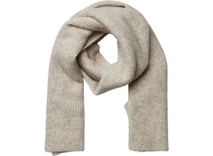 5715420912004 - PIECES Schal Cashmere-Anteil Strick für Damen beige OneSize