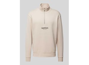 5715422318798 - Kapuzen-Sweatshirt mit halbem Reißverschluss Jack & Jones Vesterbro