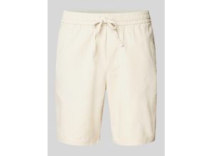 5715422579069 - ONLY & SONS Shorts Leinenanteil Gummibund für Herren beige M