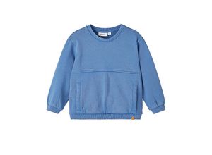 5715422966432 - Lil Atelier - Sweatshirt NMMNALF LOOSE in federal blue Gr92