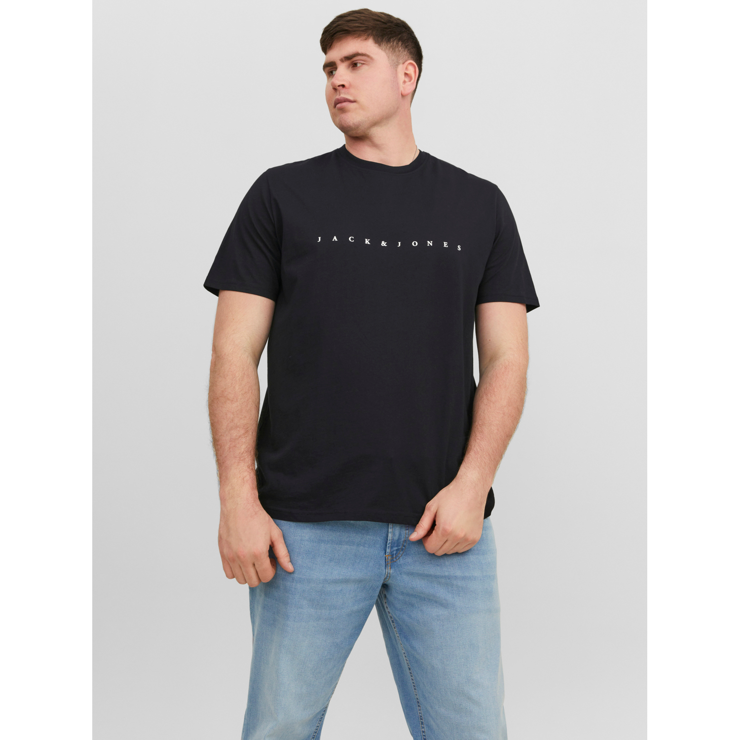 5715424104924 - T-Shirt in Übergröße Jack & Jones Star