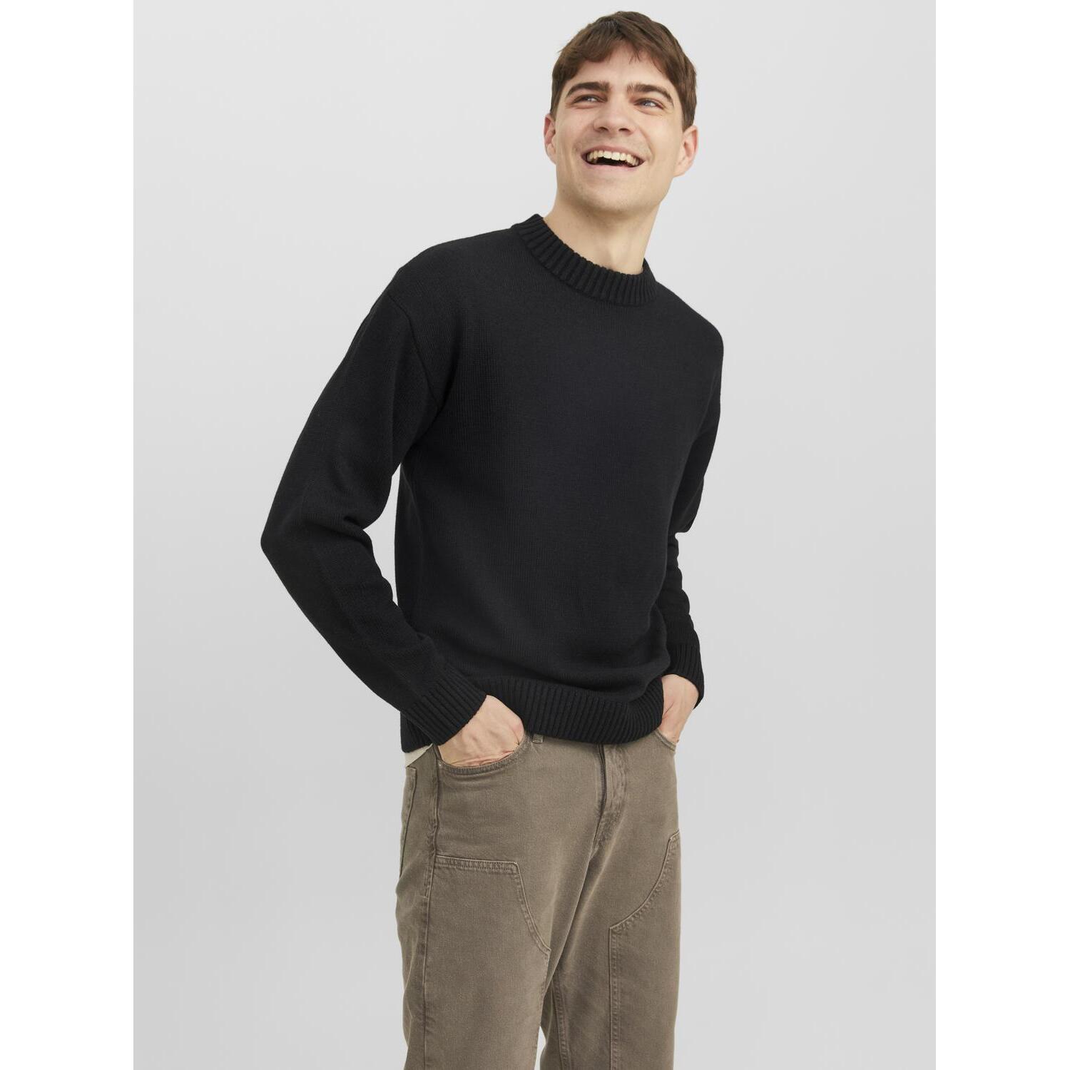 5715424176693 - Strickpullover mit Rundhalsausschnitt Jack & Jones Jjejack