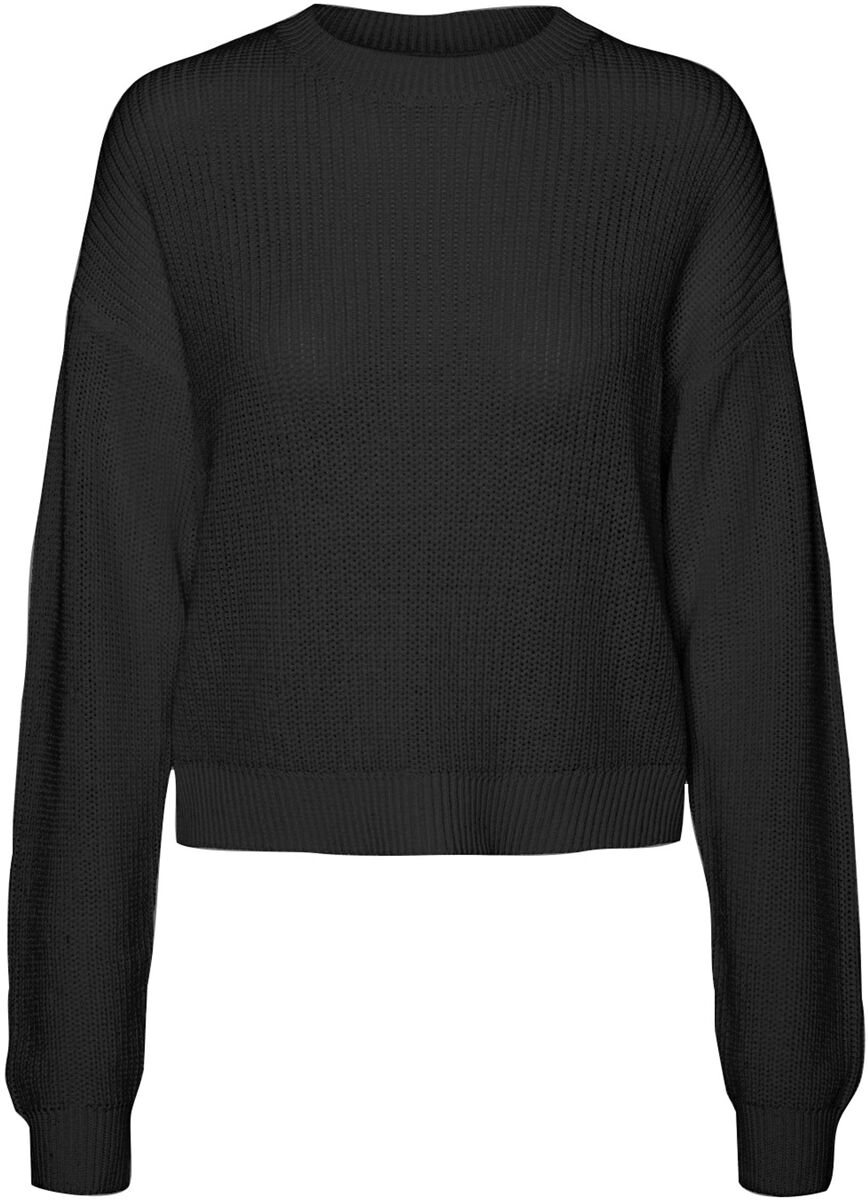 5715425143922 - NMMaysa L S O-Neck Knit NOOS Strickpullover schwarz in S