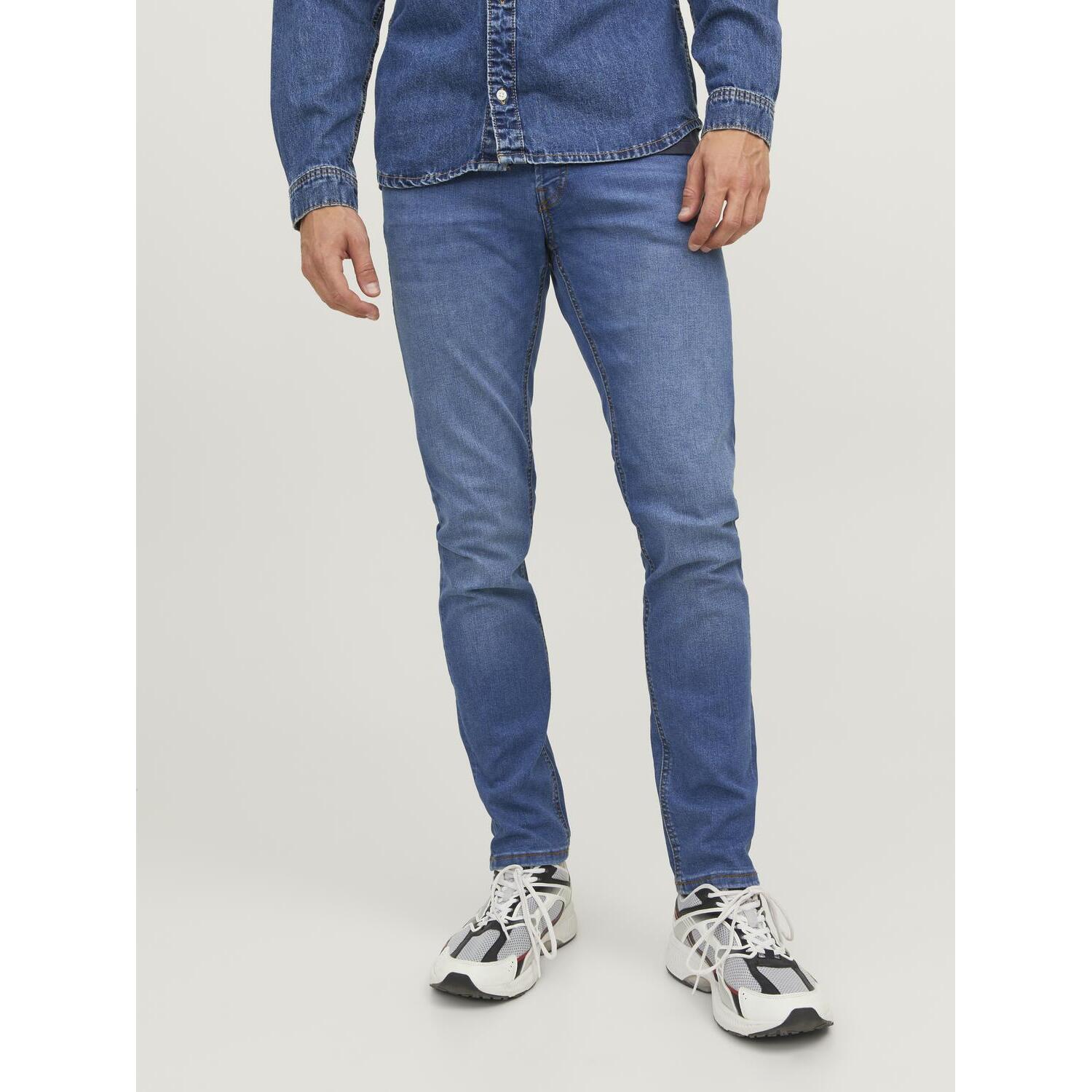 5715425702433 - Jack & Jones - Glenn - Schmal geschnittene Jeans in Mittelblau 5715425702433 - Jack & Jones - Glenn - Schmal geschnittene Jeans in Mittelblau