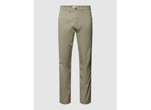 5715426223180 - Slim Fit Chino in unifarbenem Design Modell NEW Miles