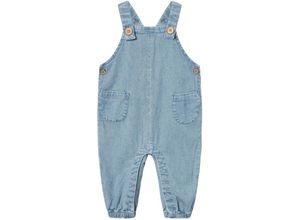 5715429524444 - Lil Atelier - Jeans-Latzhose NBMLOU in medium blue denim Gr56