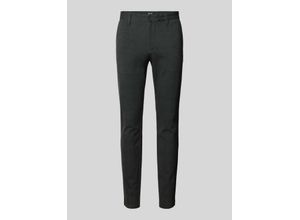 5715429845846 - Tapered Fit Stoffhose mit Glencheck-Muster Modell MARK