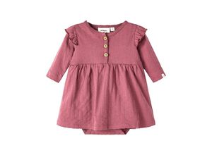 5715429920512 - Lil Atelier - Langarmbody NBFNALA BODY DRESS in dry rose Gr74