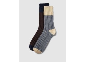 5715430190690 - Jack & Jones - 2er-Pack grob gerippte Socken in verschiedenen Farben-Bunt