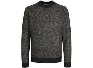 5715430235421 - ORIGINALS by JACK & JONES Strickpullover Rundhals für Herren schwarz M