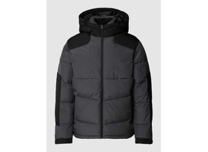 5715431280468 - Jack & Jones - Pufferjacke mit kontrastierenden Blöcken in Grau