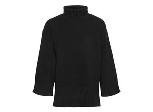 5715431287993 - VERO MODA GIRL - Strickpullover VMGOLDNEEDLE mit Rollkragen in black Gr116