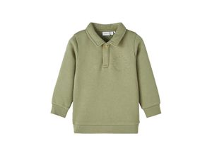 5715431442200 - - Sweatshirt NMMOZZY in oil green Gr104