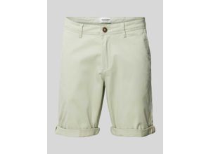 5715431786267 - Regular Fit Bermudas in unifarbenem Design Modell BOWIE