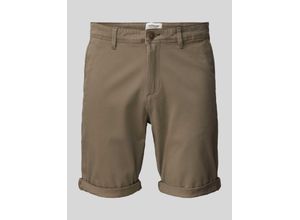 5715431786304 - Regular Fit Bermudas in unifarbenem Design Modell BOWIE