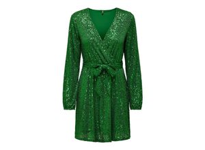 5715432014369 - ONLY Minikleid New Ana Island Green Unifarben Grün - Gr S