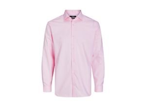 5715432912375 - JACK & JONES Hemd JPRBLAPARKER SHIRT L S NOOS Pink Nectar SLIM FIT Unifarben Pink - Gr L