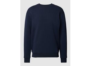 5715434101760 - JACK & JONES Sweatshirt JJEBRADLEY SWEAT CREW Navy Blazer Unifarben Blau - Gr S