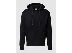 5715434105744 - Jack & Jones JJEBRADLEY SWEAT ZIP HOOD NOOS Kapuzenjacke schwarz in XL