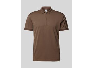 5715434727618 - Regular Fit Poloshirt mit Reißverschlussleiste Modell FAVE