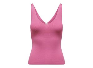 5715434820913 - JDY Tank Top JDYNANNA S L TOP KNT NOOS Ibis Rose Unifarben Pink - Gr M