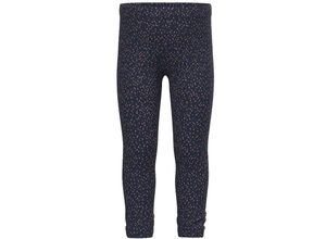 5715434916050 - - Leggings NMFDAVINA DOTS AOP in dark sapphire Gr110