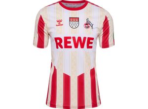 5715454645404 - hummel® Heimtrikot 1FC Köln 2023 24 Karnevals-Edition für Kinder weiß 164