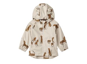 5715493220532 - LIEWOOD - Regenjacke MELODI LEOPARD in sandy Gr80