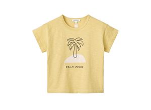 5715493235147 - LIEWOOD - T-Shirt DODOMO PALM PEACE in gelb Gr98